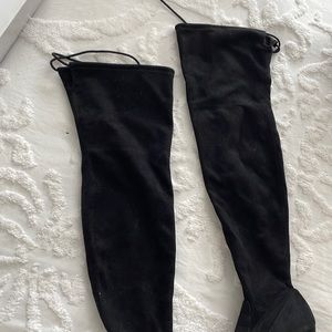 Black booties 6.5